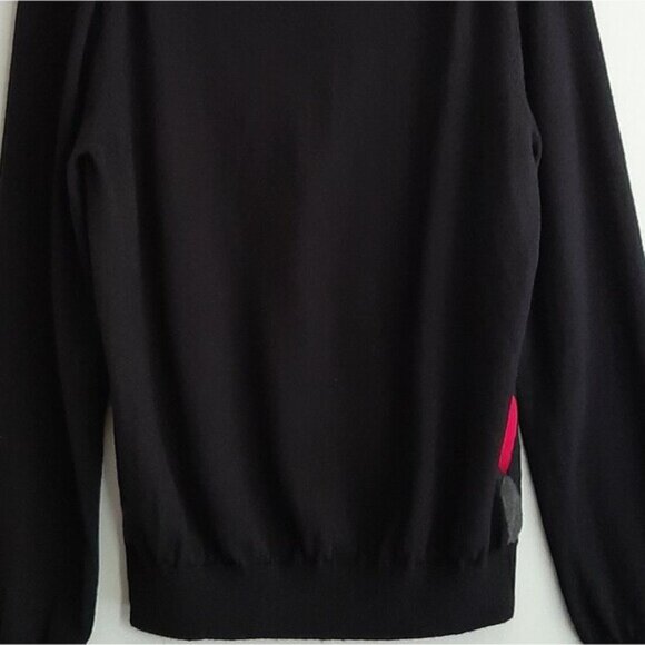 IAN POULTER / 100% Merino Wool Shapeshifter Cardigan Golf Sweater Argyle Mens L - Picture 11 of 15